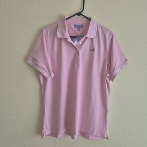 Magnolia Lane Masters Golf Polo Pink Size XL